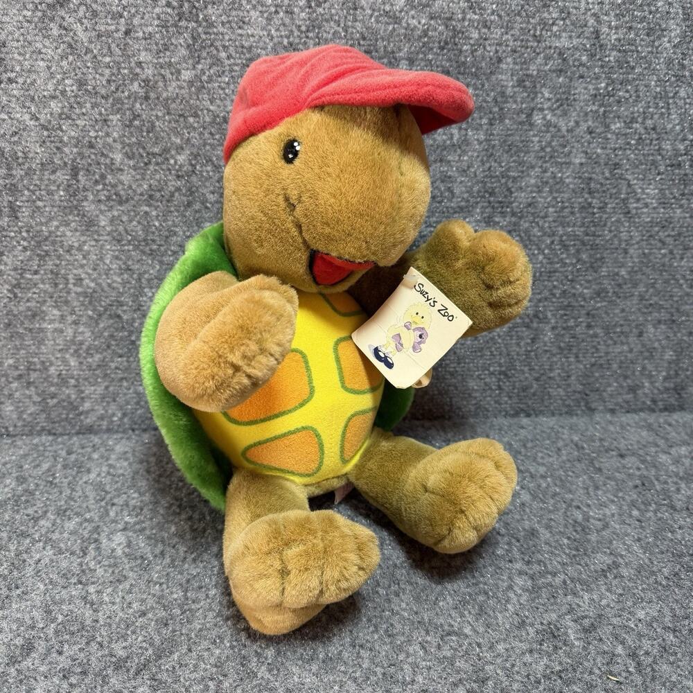 Star Shine VTG (1988) Corky Franklin The Turtle Plush 15" Stuffed Animal NWT
